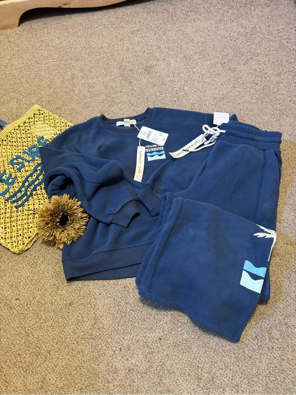saltwater LUXE matching teal
